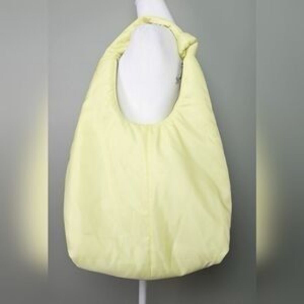 NWT a new day Zip knotted closure Yellow purse shoulder bag crossbody lime